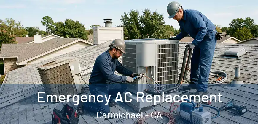  Emergency AC Replacement Carmichael - CA