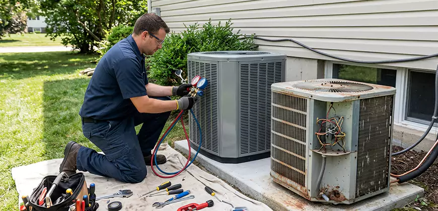 Seasonal AC Checkup in Carmichael