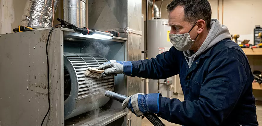 Commercial Vent Decontamination in Carmichael
