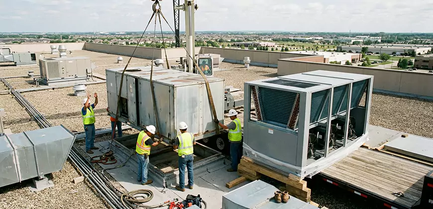 Warehouse and Industrial HVAC Replacement in Carmichael