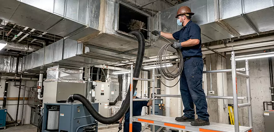Commercial Ventilation System Cleaning in Carmichael