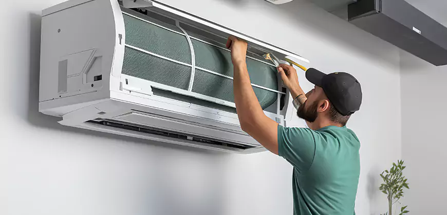 Bathroom and Small Space Ductless Installation in Carmichael