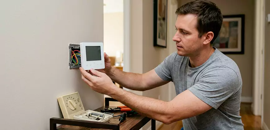 Heat Pump Thermostat Configuration in Carmichael